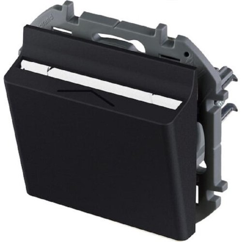 Выключатель карточный без рамки Legrand Inspiria 1-кл. антрацит картинка